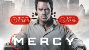 Mercy 2026, film Mercy, Chris Pratt Mercy, Timur Bekmambetov, AI judge movie, sci-fi thriller 2026, Mercy trailer, sinopsis Mercy 2026, keadilan AI, film fiksi ilmiah baru